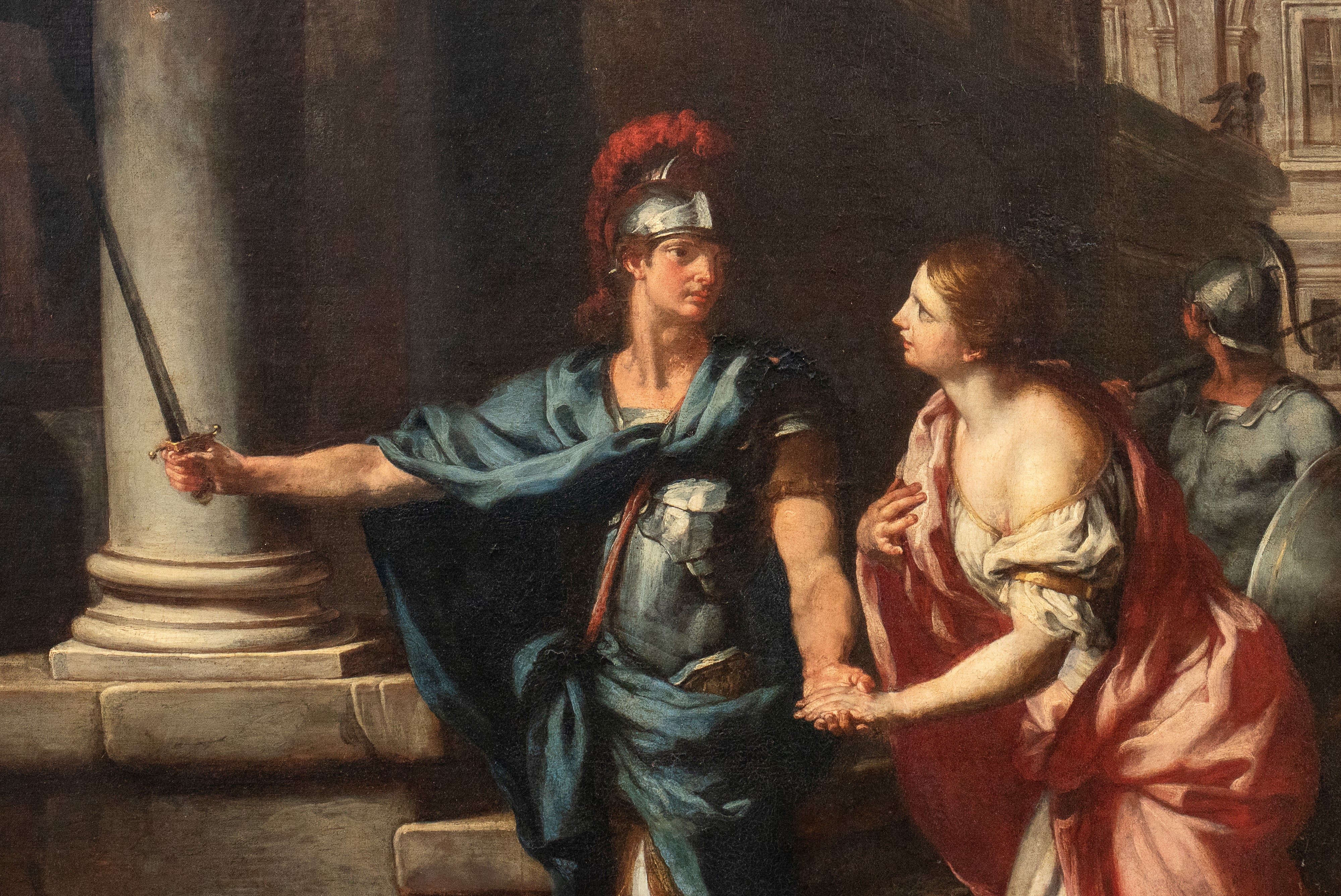 Francesco Fernandi L'imperiali - Il Commiato di Ettore e Andromaca