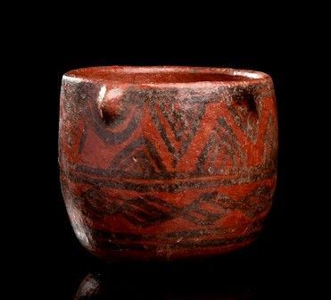 CONTENITORE IN CERAMICA DIPINTA
Perù, cultura Inca...  - Auction Arte Asiatica e Tribale - Bertolami Fine Art - Casa d'Aste