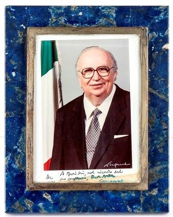 SPADOLINI, Giovanni
(Firenze, 21 giugno 1925 – Roma, 4 agosto 1994)...  - Asta Maria Pia e Amintore Fanfani: Memorabilia, Onorificenze, Fashion&Luxury, Opere e Oggetti d'Arte, Arredi. - Bertolami Fine Art - Casa d'Aste