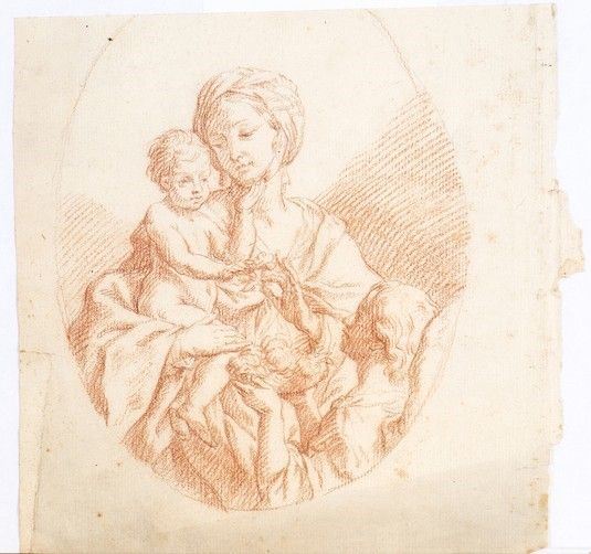 Madonna con Bambino...  - Auction Dipinti, disegni e sculture dal XV al XIX secolo. - Bertolami Fine Art - Casa d'Aste