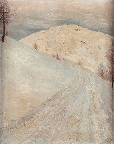 ANTONIO PASCHETTO (Torre Pellice, 1885 - Torino, 1963) - Altavalle di Susa (Bardonecchia), 1938...