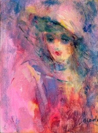 Donna in rosa, 1979...  - Auction MARIA PIA E AMINTORE FANFANI - Bertolami Fine Art - Casa d'Aste