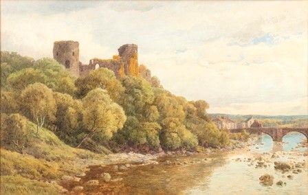 THOMAS PYNE (Londra, 1843 - 1935) - Barnard Castle, 1916...