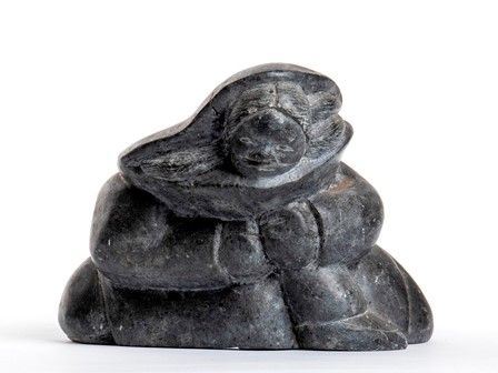 JOSHUA Paujunji TALIRUNILI (Inuit, 1929) : Eschimese, 1982...  - Auction MARIA PIA E AMINTORE FANFANI - Bertolami Fine Art - Casa d'Aste