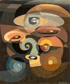 ENZO BENEDETTO (Reggio Calabria, 1905 - Roma, 1993) - Elettroni in libertà, 1985...