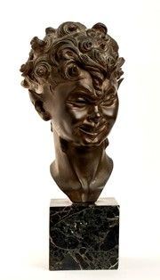 DOMENICO MASTROIANNI (Arpino, 1876 - Roma, 1962) - Piccolo satiro...
