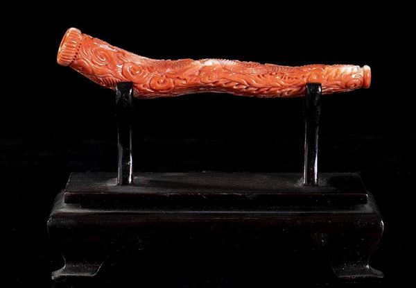 Scultura in corallo Cerasuolo...