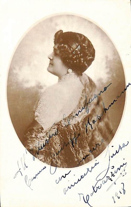 Luisa Tetrazzini (Firenze 1871 – Milano 1940)...  - Auction Grandi cantanti d'opera: la collezione La Guardia di fotografie con autografo (1890 - ‘2000) - Bertolami Fine Art - Casa d'Aste