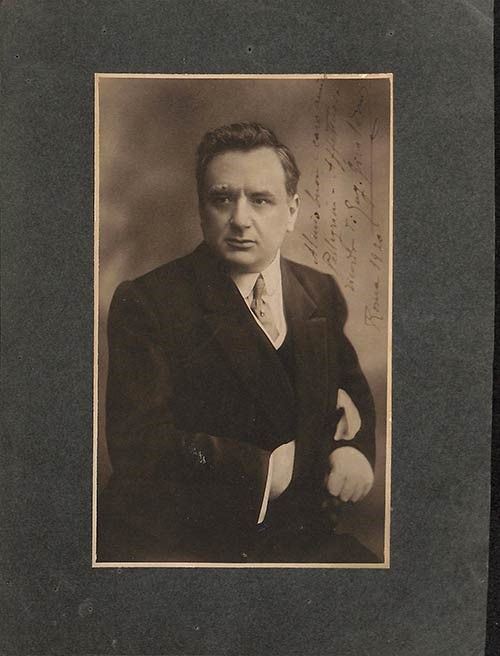 Eugenio Giraldoni (Marsiglia – Helsinki 1924) ...  - Auction Grandi cantanti d'opera: la collezione La Guardia di fotografie con autografo (1890 - ‘2000) - Bertolami Fine Art - Casa d'Aste