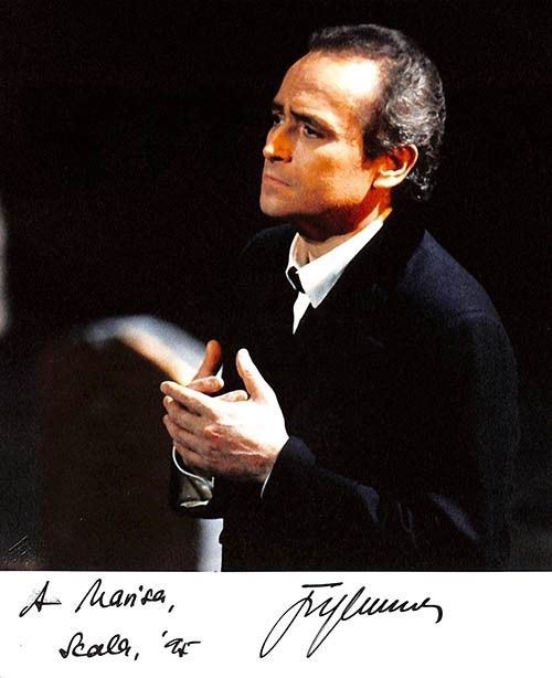 José Carreras (Barcellona 1946)...  - Auction Grandi cantanti d'opera: la collezione La Guardia di fotografie con autografo (1890 - ‘2000) - Bertolami Fine Art - Casa d'Aste