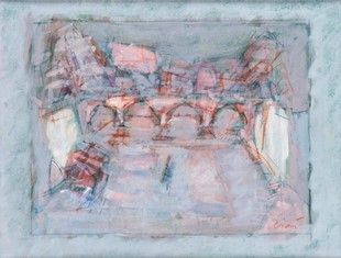 VALERIANO CIAI (Roma, 1928 - Lariano, 2013) : Ponte Sisto a Roma...  - Asta Arte moderna e contemporanea. Dipinti, disegni, sculture e stampe d'autore del XIX e del XX secolo - Bertolami Fine Art - Casa d'Aste