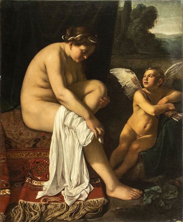 Carlo Saraceni - Venere e Cupido...