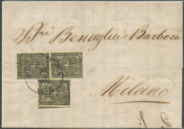 Parma - Postal History  - Auction Stamps and Postal History - Bertolami Fine Art - Casa d'Aste