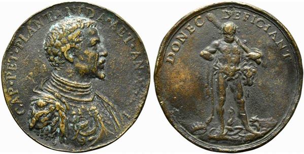 ITALIA. PERSONAGGI. Pietro Piantanida. Medaglia fusione XIX secolo. Ae (48,7 mm...  - Asta Monete e medaglie moderne Italiane ed Estere - Bertolami Fine Art - Casa d'Aste