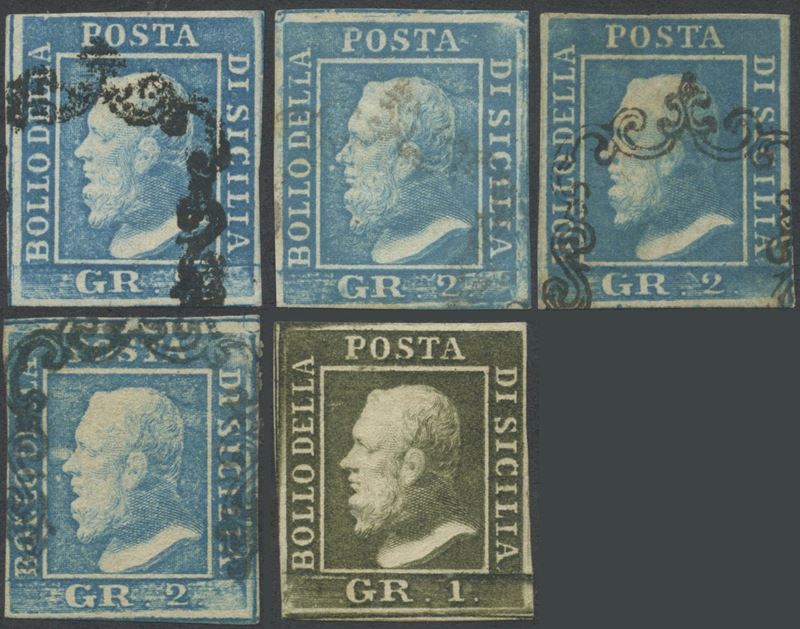 Sicilia - Insieme di 5 Valori