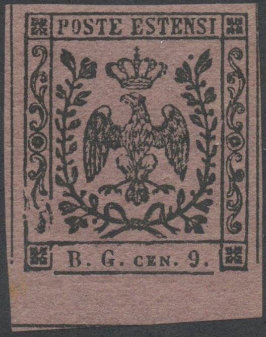 Modena - Newspaper tax stamps
