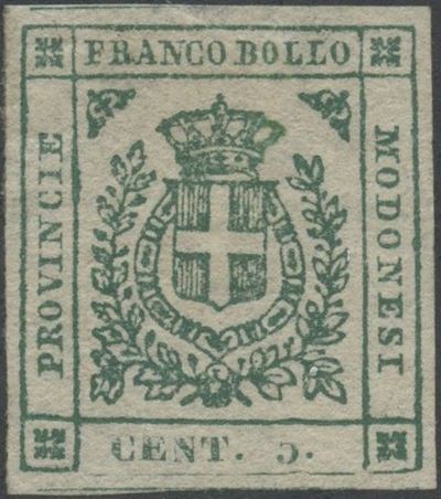 G.p. Modena - 5 Cent. Verde Scuro
