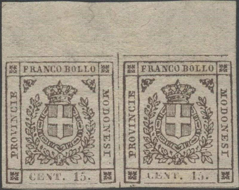 G.p. Modena - Coppia del 15 Cent. Bruno