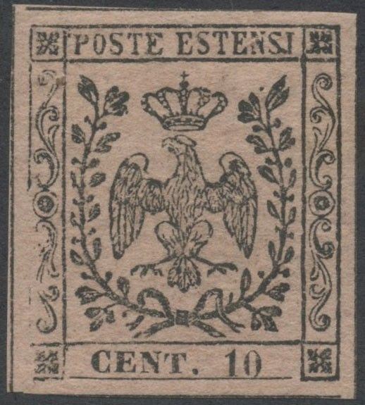 Modena - N.2 new with eraser.  - Auction Stamps and Postal History - Bertolami Fine Art - Casa d'Aste