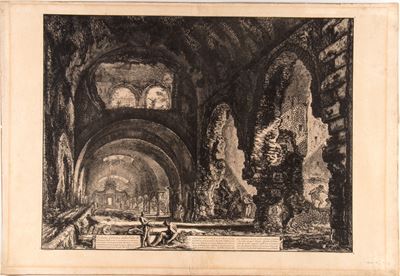 Veduta Interna della Villa di Mecenate