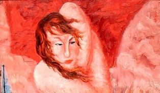 ADRIANA PINCHERLE (Firenze, 1905 - 1996) - Le braccia intorno alla testa, 1933...