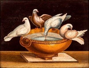 Le colombe di Plinio...  - Auction Dipinti, Disegni e Sculture dal XIV al XIX secolo - Bertolami Fine Art - Casa d'Aste