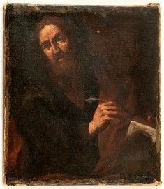 Busto di evangelista(?)...  - Asta Dipinti, Disegni e Sculture dal XIV al XIX secolo - Bertolami Fine Art - Casa d'Aste