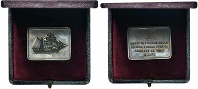 Milano. Medaglia Museo Nazionale della Scienza e della Tecnica Leonardo da Vinci. Ae (30x40 MM - ...