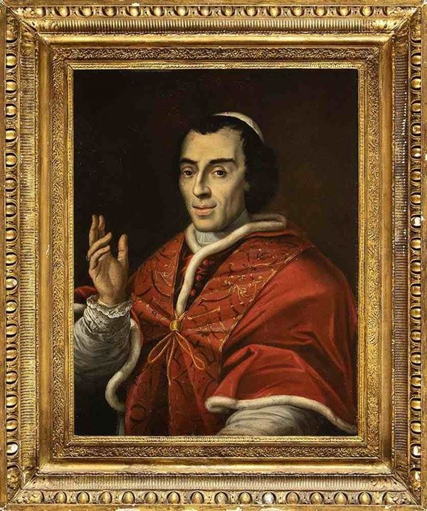 Pietro Labruzzi : Papa Pio VII Chiaramonti...  - Asta Dipinti, Disegni e Sculture dal XIV al XIX secolo - Bertolami Fine Art - Casa d'Aste