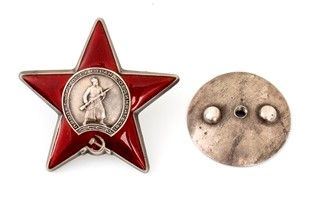 URSS, Ordine della stella rossa...  - Asta Fashion&Luxury, Memorabilia, Militaria, Medaglie e Ordini Cavallereschi - Bertolami Fine Art - Casa d'Aste