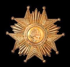 Ordine della Legion d’Onore, placca di gran croce
Francia primo quarto XX sec....  - Auction Fashion&Luxury, Memorabilia, Militaria, Medaglie e Ordini Cavallereschi - Bertolami Fine Art - Casa d'Aste