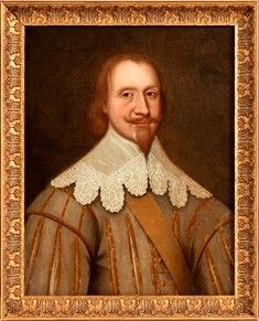 ARTISTA INGLESE SEGUACE DI SIR ANTHONY VAN DYCK, XVII SECOLO - Ritratto di gentiluomo con baffi e pizzo...