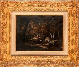 DIAZ DE LA PE&#209;A (Bordeaux, 1807 - Mentone, 1876) : Sottobosco...  - Asta Arte moderna e contemporanea. Dipinti, disegni, sculture e stampe d'autore del XIX e del XX secolo - Bertolami Fine Art - Casa d'Aste