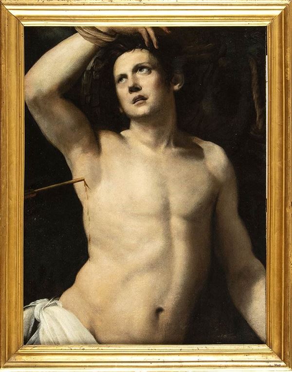 Artista emiliano, prima met&#224; XVII secolo - San Sebastiano...