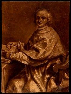 GIANGIOSEFFO DEL SOLE (Bologna 1654 - 1719), ATTRIBUITO - Ritratto di Cardinale...
