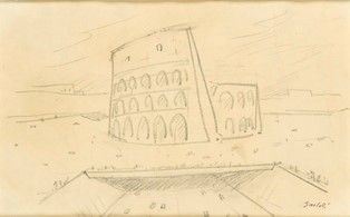 Colosseo...  - Auction Arte moderna e contemporanea. Dipinti, disegni, sculture e stampe d'autore del XIX e del XX secolo - Bertolami Fine Art - Casa d'Aste