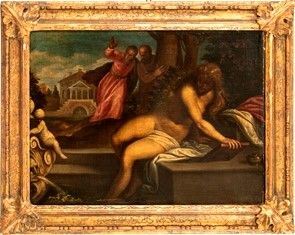 Jacopo Negretti Palma il Giovane - Susanna e i vecchioni...