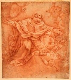 Mattia Preti : San Nicola di Bari...  - Asta Dipinti, Disegni e Sculture dal XIV al XIX secolo - Bertolami Fine Art - Casa d'Aste