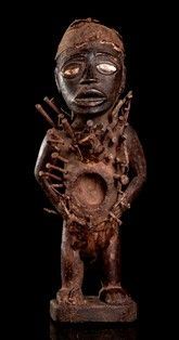 FETICCIO ANTROPOMORFO IN LEGNO, CHIODI, FIBRA E VETRO
Africa...  - Asta Arte asiatica e tribale - Bertolami Fine Art - Casa d'Aste