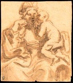 Elisabetta Sirani : Madonna con Bambino...  - Auction Dipinti, Disegni e Sculture dal XIV al XIX secolo - Bertolami Fine Art - Casa d'Aste