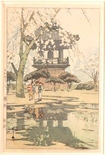 HIROSHI YOSHIDA
(1876-1950)...  - Auction Arte asiatica e tribale - Bertolami Fine Art - Casa d'Aste