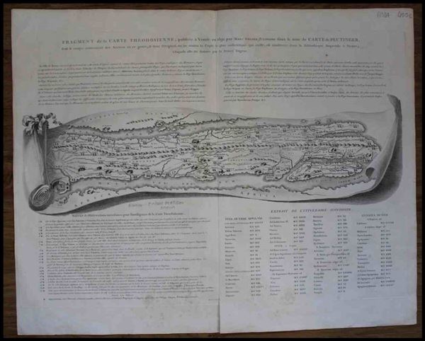 Fragment de la Carte Theodosienne…, 1591...  - Auction Stampe antiche, moderne e carte geografiche - Bertolami Fine Art - Casa d'Aste