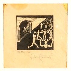 FELICE CASORATI - Lotto di 7 acquaforti e 2 xilografie varie...