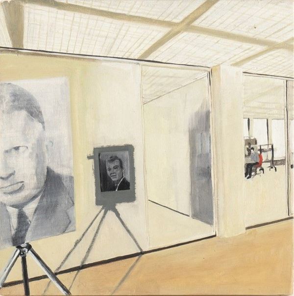 LUCA PANCRAZZI (Figline Valdarno, 1961) : Interno...  - Asta Arte moderna e contemporanea. Dipinti, disegni, sculture e stampe d'autore del XIX e del XX secolo - Bertolami Fine Art - Casa d'Aste