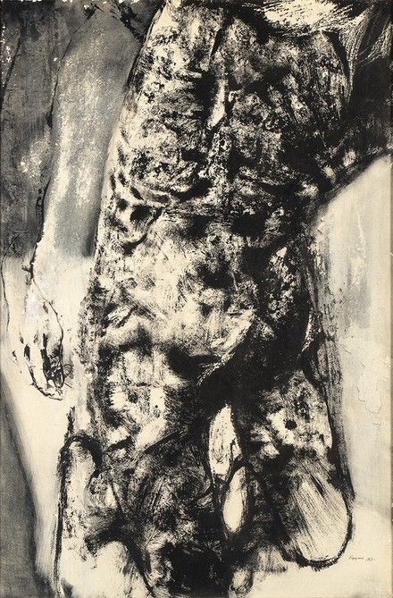 RENZO VESPIGNANI : Anatomia, 1963...  - Asta Arte moderna e contemporanea. Dipinti, disegni, sculture e stampe d'autore del XIX e del XX secolo - Bertolami Fine Art - Casa d'Aste