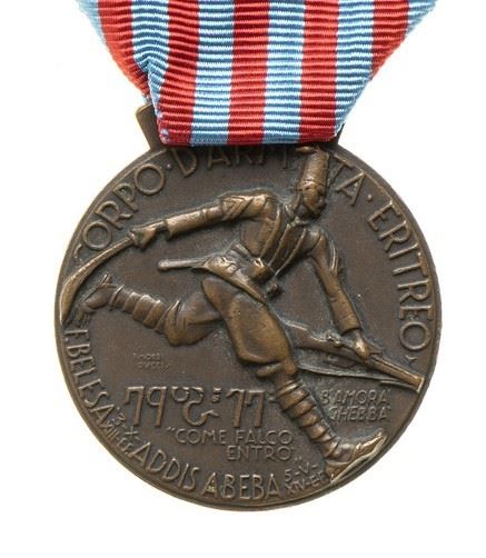 Medaglia in Bronzo del Corpo D’armata Eritreo