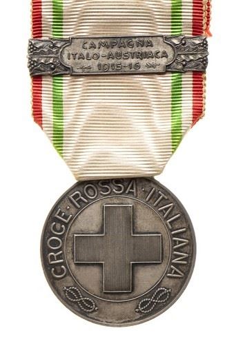 MEDAL OF MERIT OF THE CRI EPOCH GREAT WAR...  (ORDINI E MEDAGLIE - ITALIA, REGNO...)  - SILVER, 34 MM - Auction Militaria, Medals and Orders of Chivalry - Bertolami Fine Art - Casa d'Aste