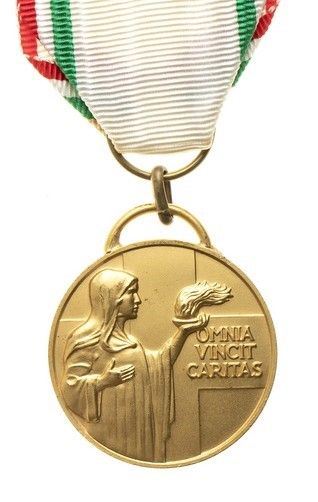 MEDAGLIA DELLA CRI, PRIMA CLASSE...  - Asta La collezione Clodomiro Tavani di medaglie, onorificenze e ordini cavallereschi - Bertolami Fine Art - Casa d'Aste