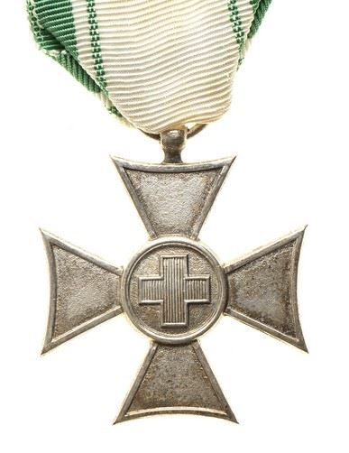 A LONG SERVICE CRI CROSS...  (ORDINI E MEDAGLIE - ITALIA, REGNO...)  - SILVER BRONZE, 37X37 MM - Auction Militaria, Medals and Orders of Chivalry - Bertolami Fine Art - Casa d'Aste