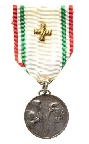 MEDAGLIA CRI PRIGIONIERI DI GUERRA 1918...  - Auction La collezione Clodomiro Tavani di medaglie, onorificenze e ordini cavallereschi - Bertolami Fine Art - Casa d'Aste